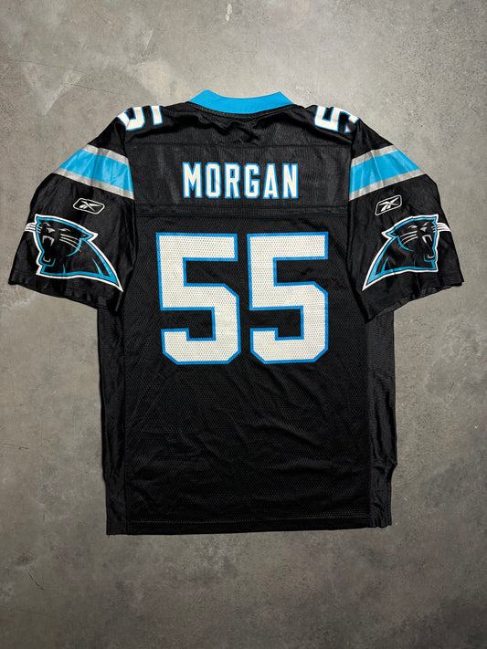 00’s Carolina Panthers Dan Morgan Vintage Black Reebok NFL Jersey (Medium)