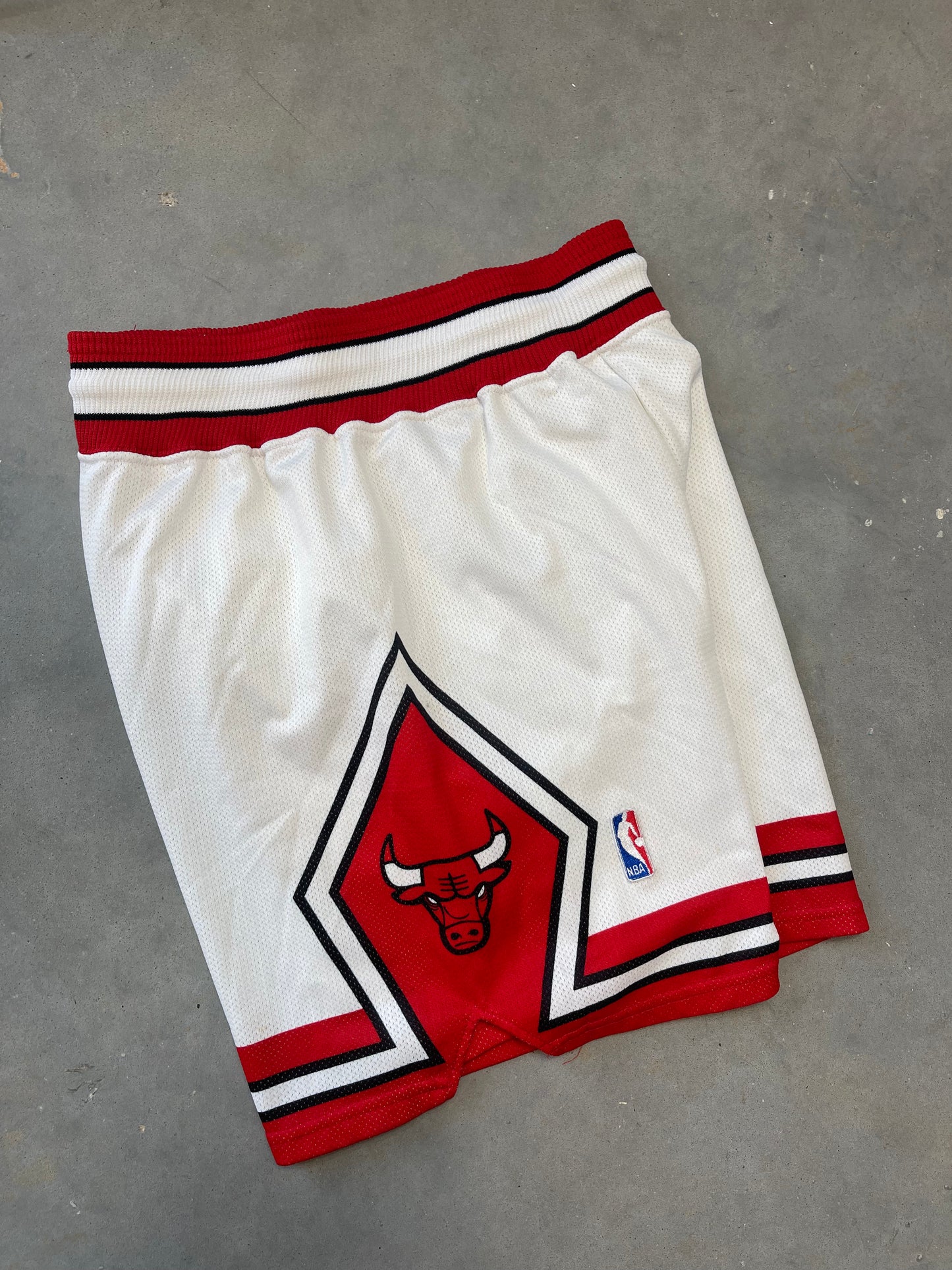 90’s Chicago Bulls Vintage Champion Euro Release NBA Shorts (Small)