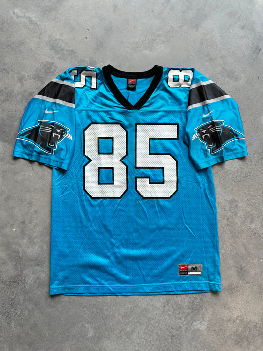 2002 Carolina Panthers Wesley Walls Vintage Blue Alternate Nike NFL Jersey (Medium)