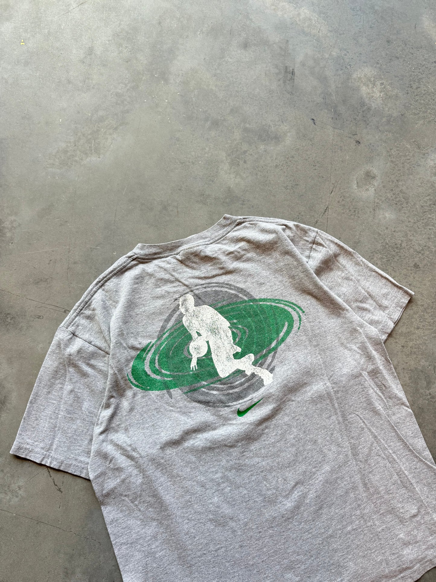 90’s UNC Charlotte 49ers Vintage Nike Basketball Camp Tee (Medium)