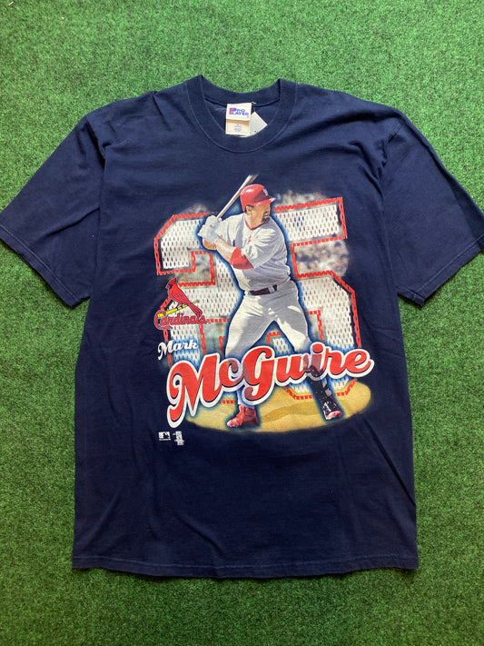 90s Mark McGuire St.Louis Cardinals Pro Player Tee (Long XL)