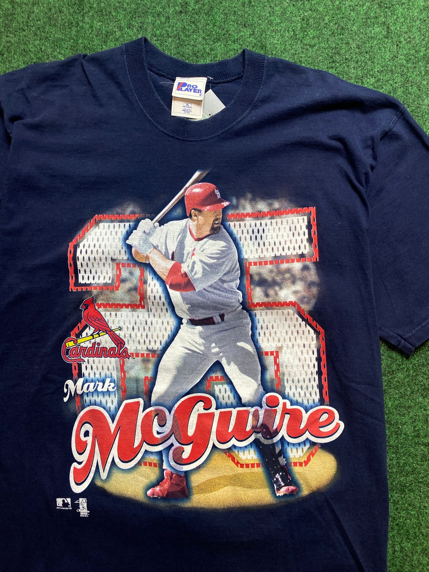 90s Mark McGuire St.Louis Cardinals Pro Player Tee (Long XL)