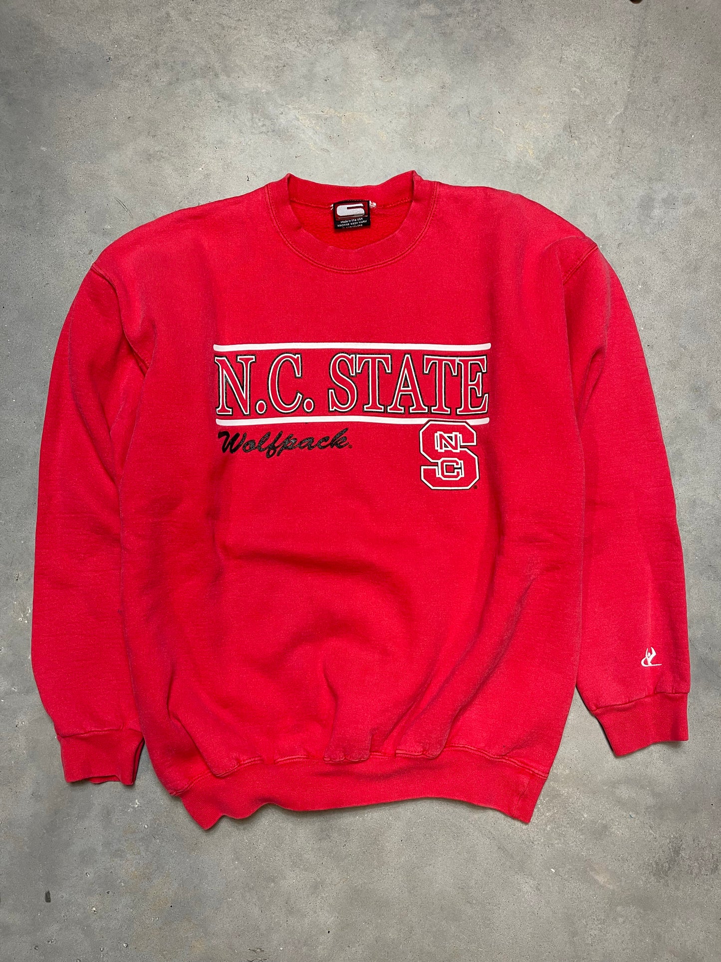 90’s NC State Wolfpack Vintage College Crewneck (Medium)