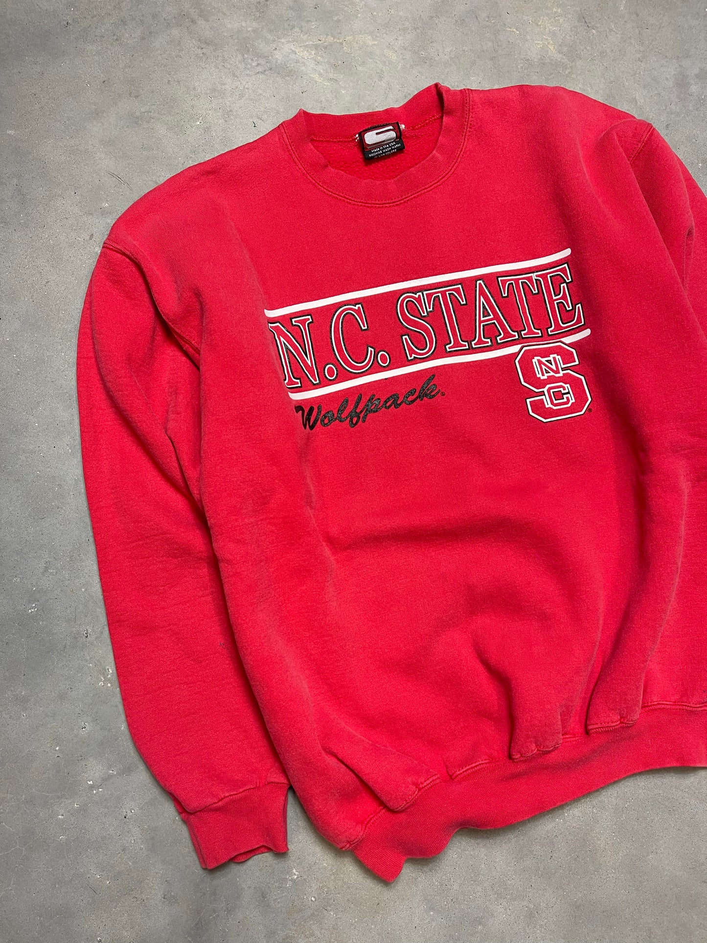 90’s NC State Wolfpack Vintage College Crewneck (Medium)