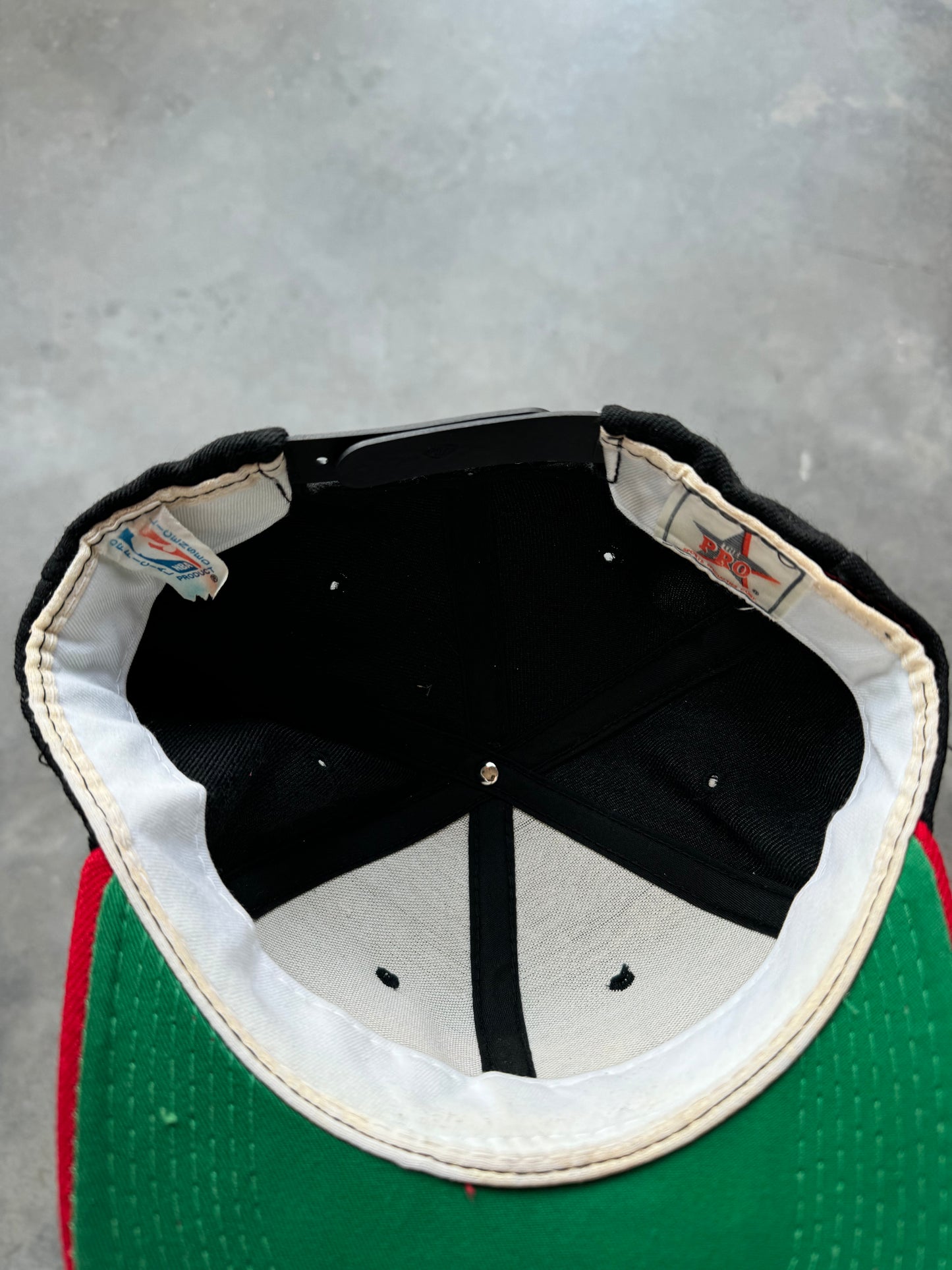 1991 Charlotte NBA All Star Weekend Black Sports Specialties Wool Snapback Hat (OSFA)