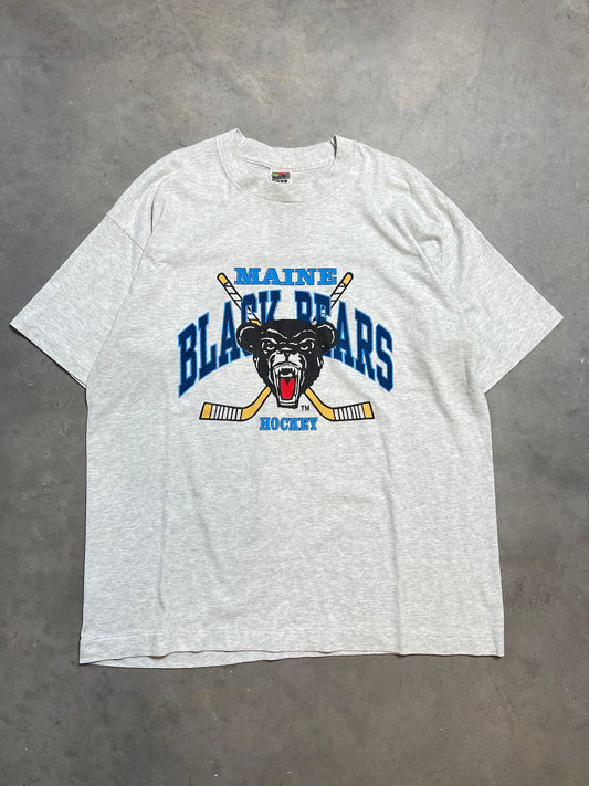 90’s University of Maine Black Bears Hockey Vintage College Tee (XL)