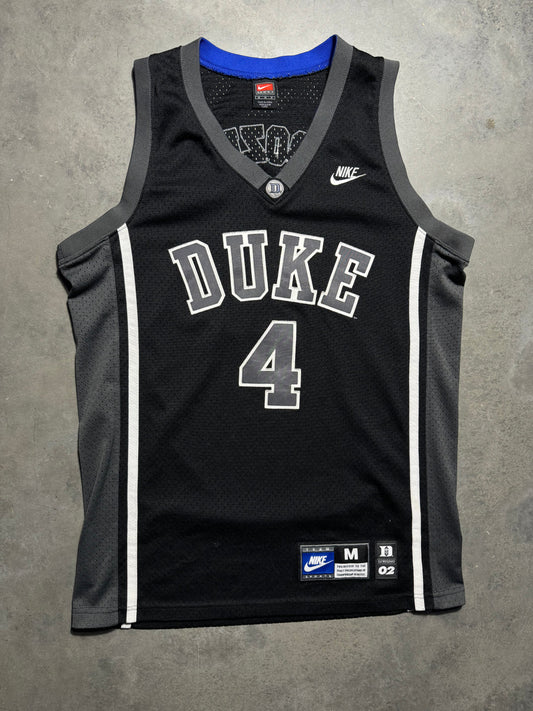2002 Duke Blue Devils Carlos Boozer Vintage Nike “Uprising ‘02” College Basketball Jersey (Medium)