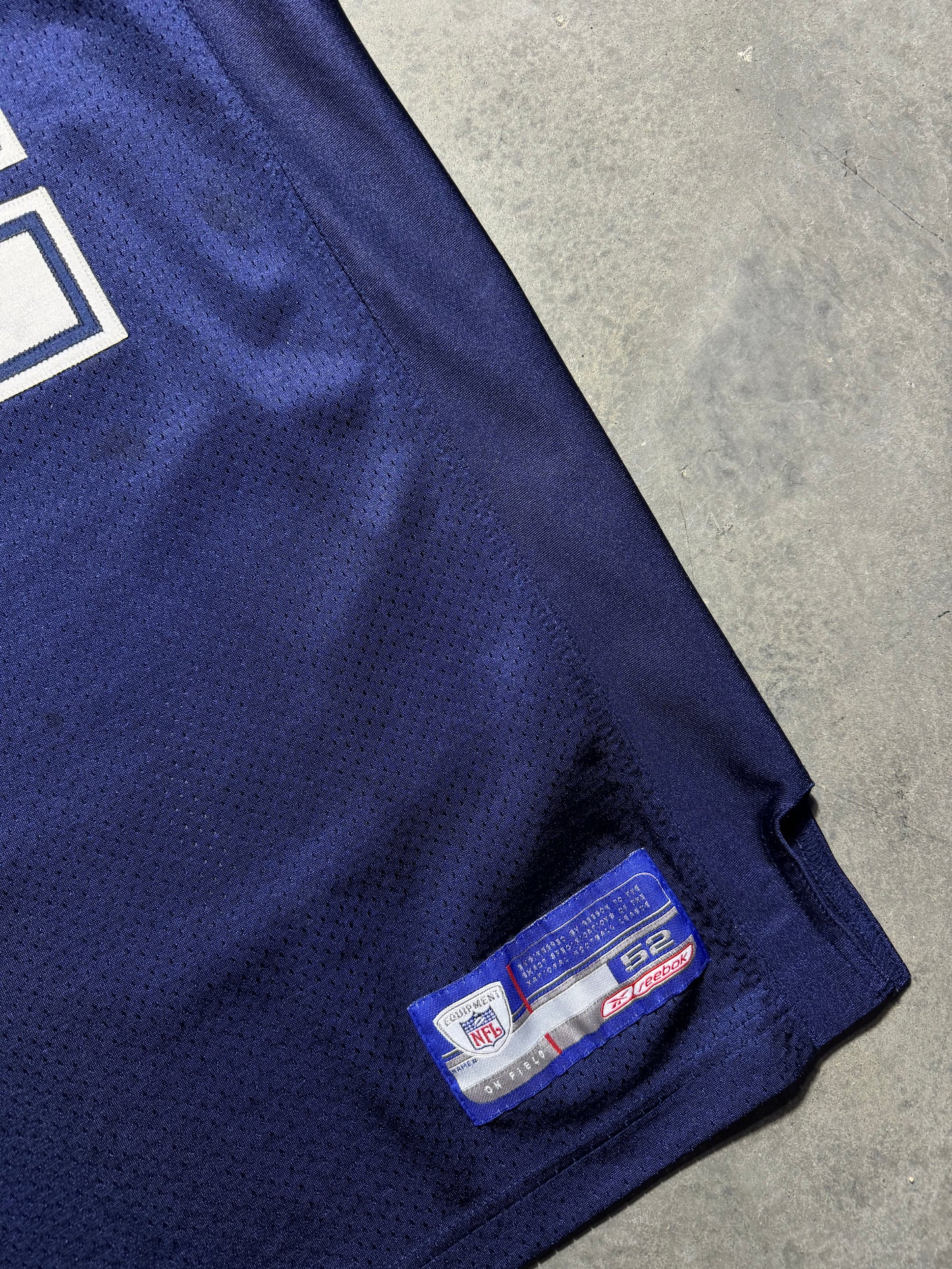 00’s Dallas Cowboys DeMarcus Ware Vintage Navy Reebok Alternate On Field Authentic Jersey (52/XXL)