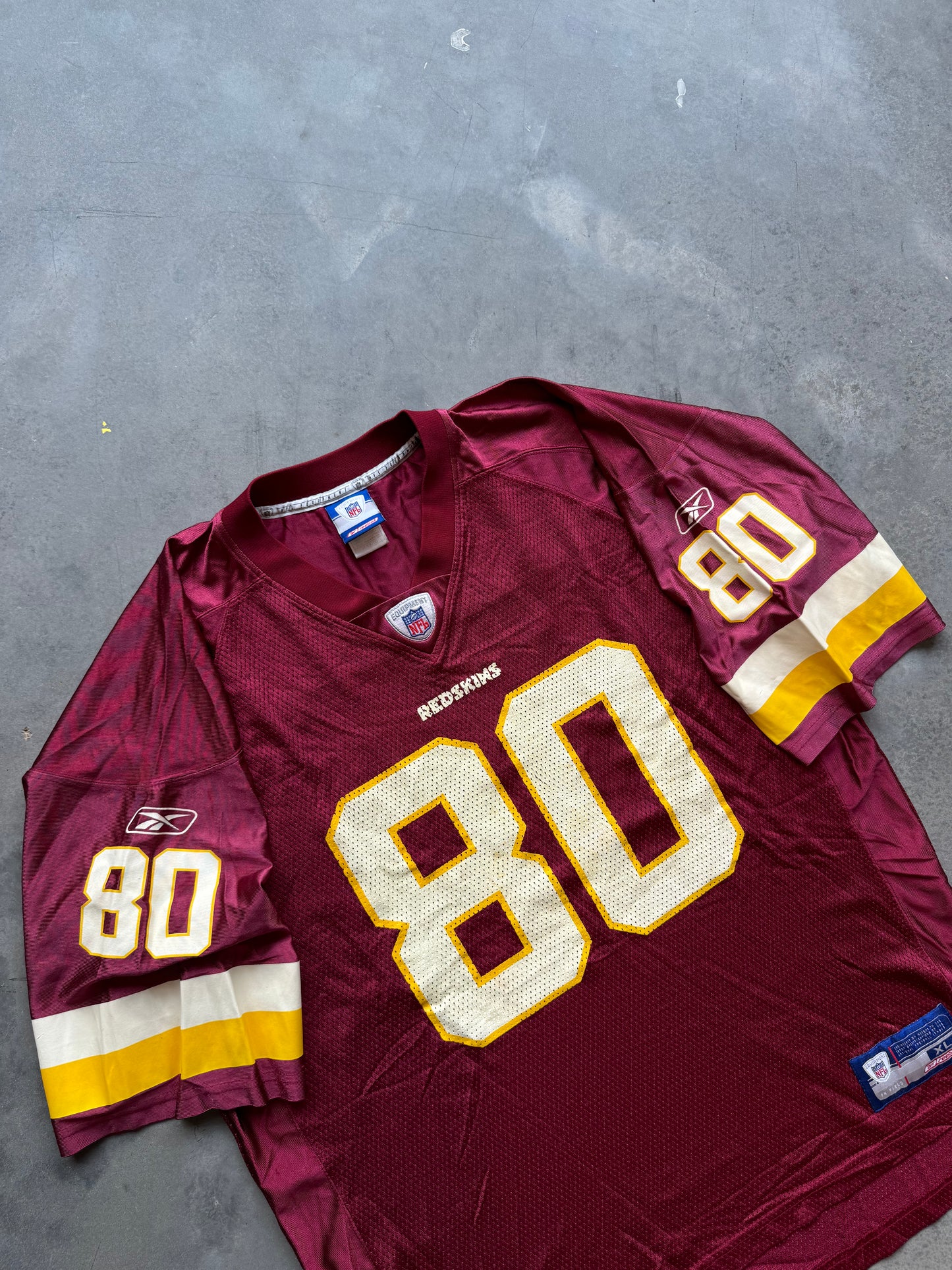 00’s Washington Redskins Laveranues Coles Vintage Reebok NFL Jersey (XL)