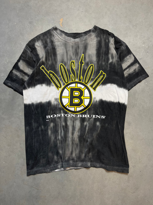 90’s Boston Bruins Vintage NHL Hockey Tie Dye Tee (Large)