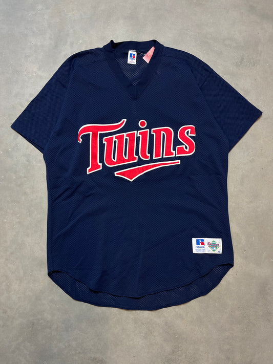 90’s Minnesota Twins Vintage Russell Athletic Mesh Batting Practice Jersey (48/XL)