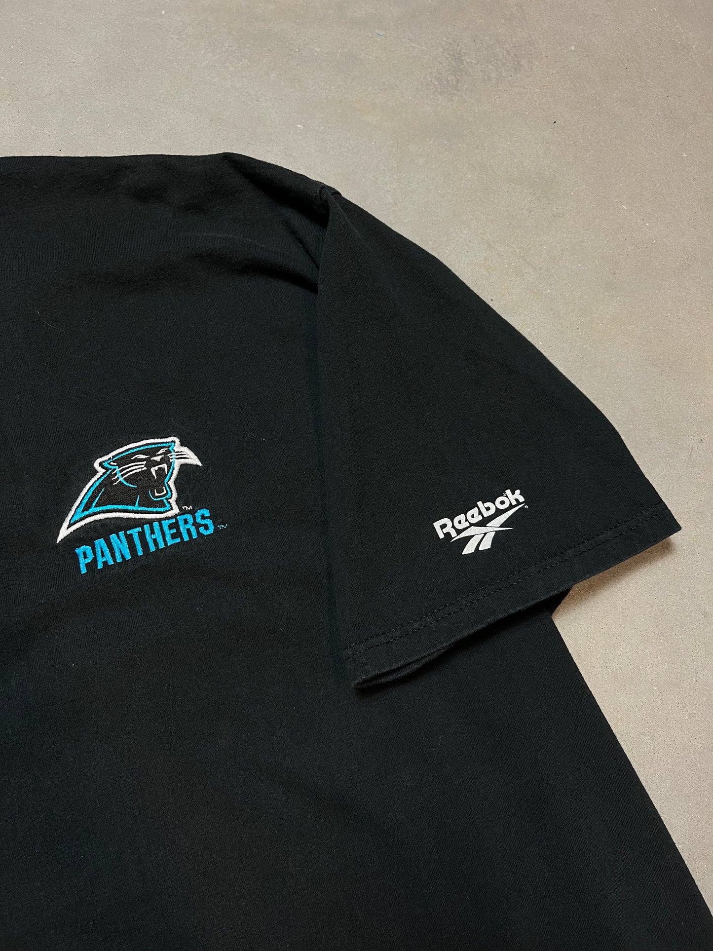 1995 Carolina Panthers Vintage Reebok Embroidered NFL Tee (XXL)