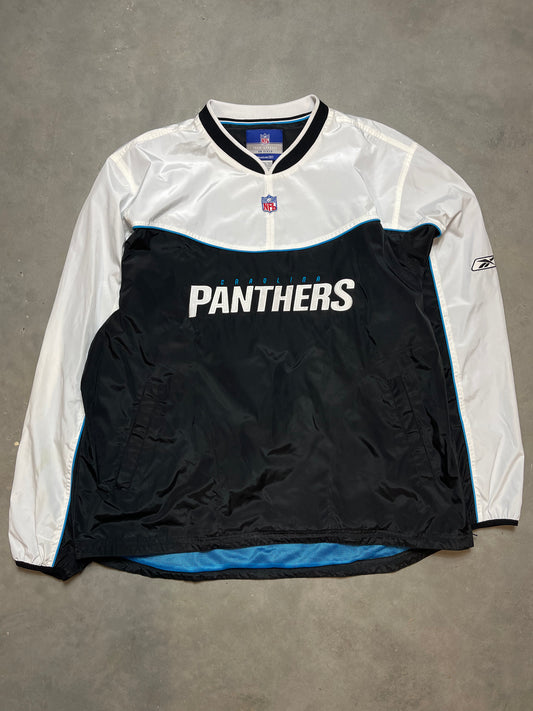 00’s Carolina Panthers Vintage Reebok NFL Colorblocked Pullover (XXL)