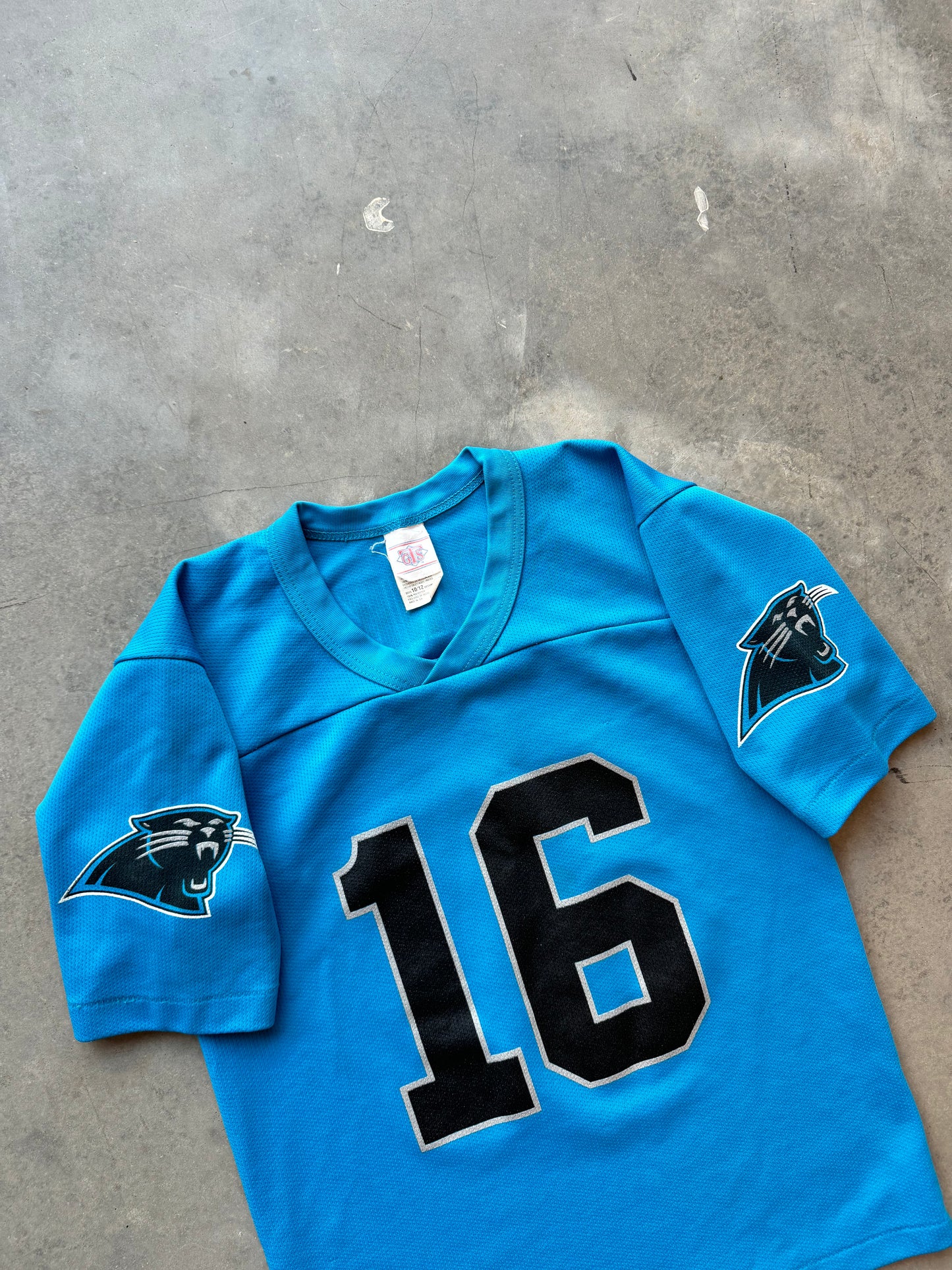 2002 Carolina Panthers Chris Weinke Vintage Blue NFL Jersey (Youth Large)