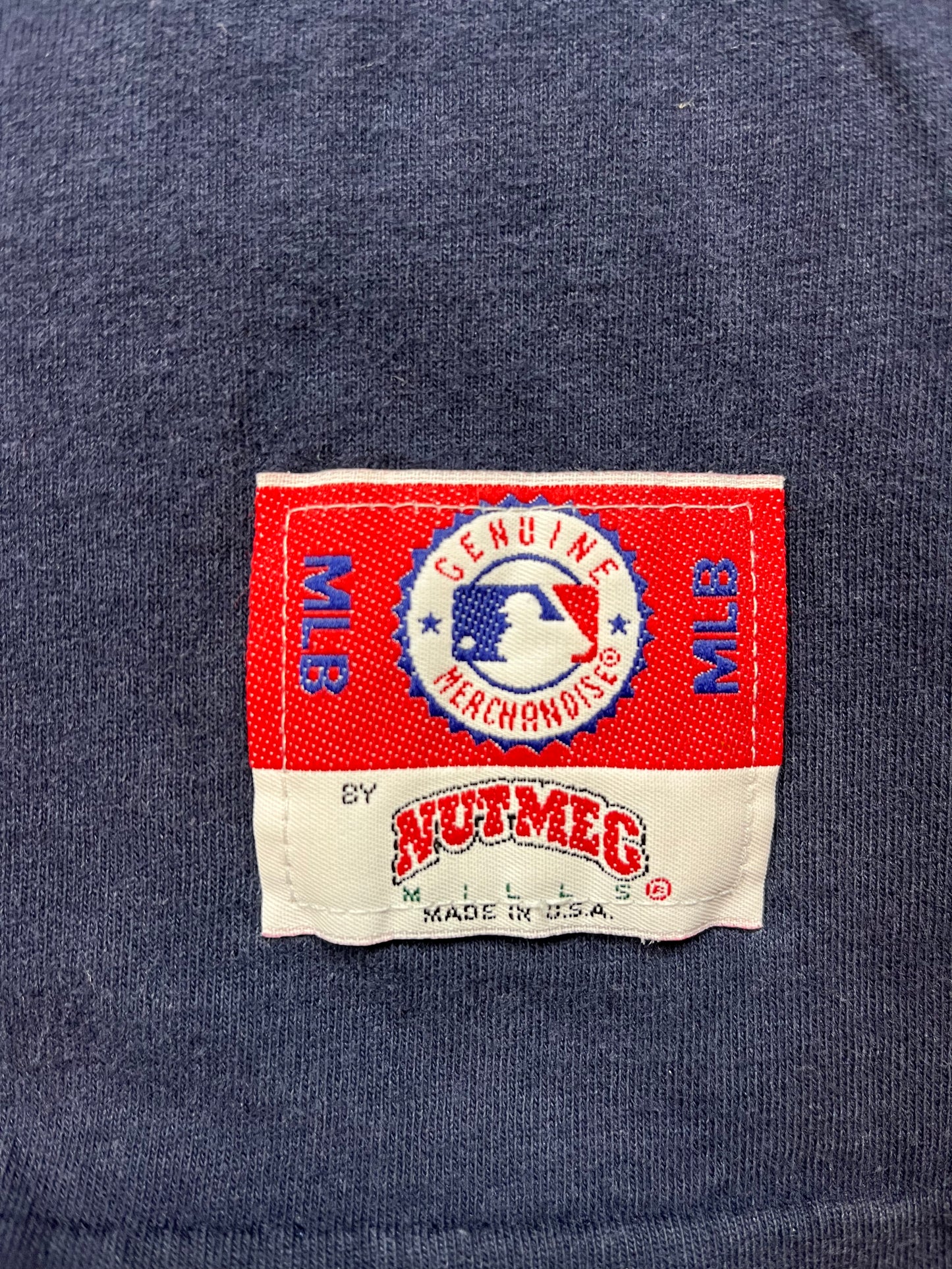 1992 Atlanta Braves David Justice Vintage Player Card MLB Tee (Large)