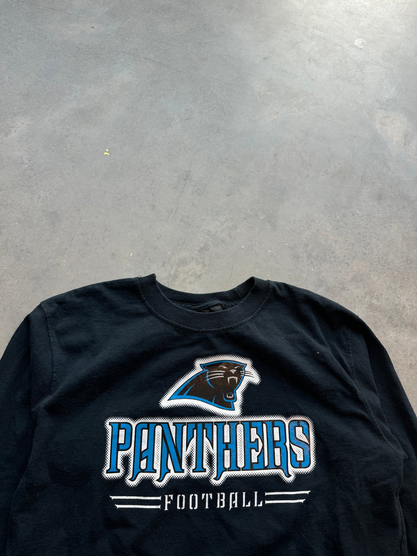 00’s Carolina Panthers Vintage Reebok NFL Longsleeve Tee (Youth Large)