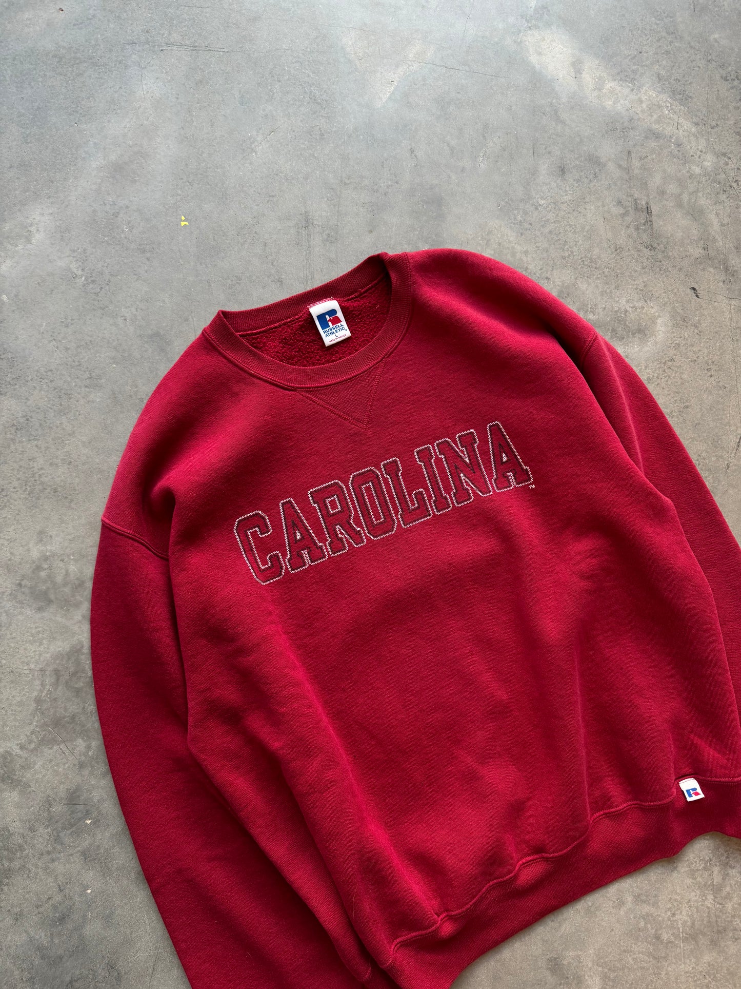 90’s South Carolina Gamecocks Vintage Russell Athletic College Crewneck (Large)