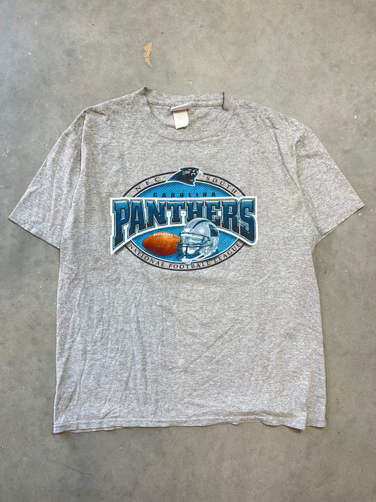 00’s Carolina Panthers Vintage NFC South NFL Tee (Large)