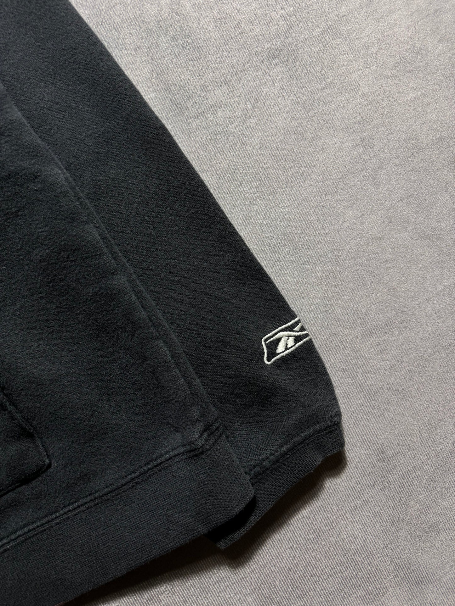 00’s Carolina Panthers Vintage Black Reebok Embroidered NFL Hoodie (Youth Medium)