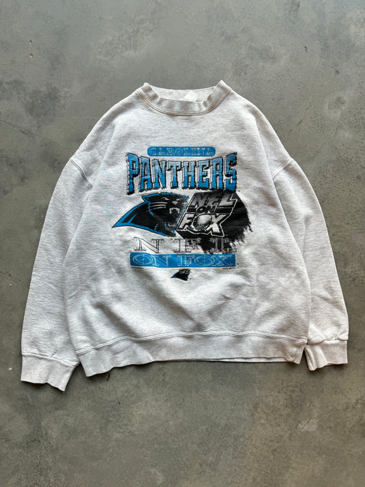 1996 Carolina Panthers Vintage NFL On Fox Heavyweight Crewneck (Medium)