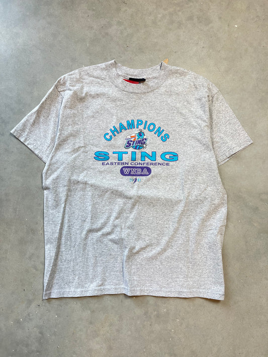 2001 Charlotte Sting WNBA Eastern Conference Champions Vintage Tee (Large)