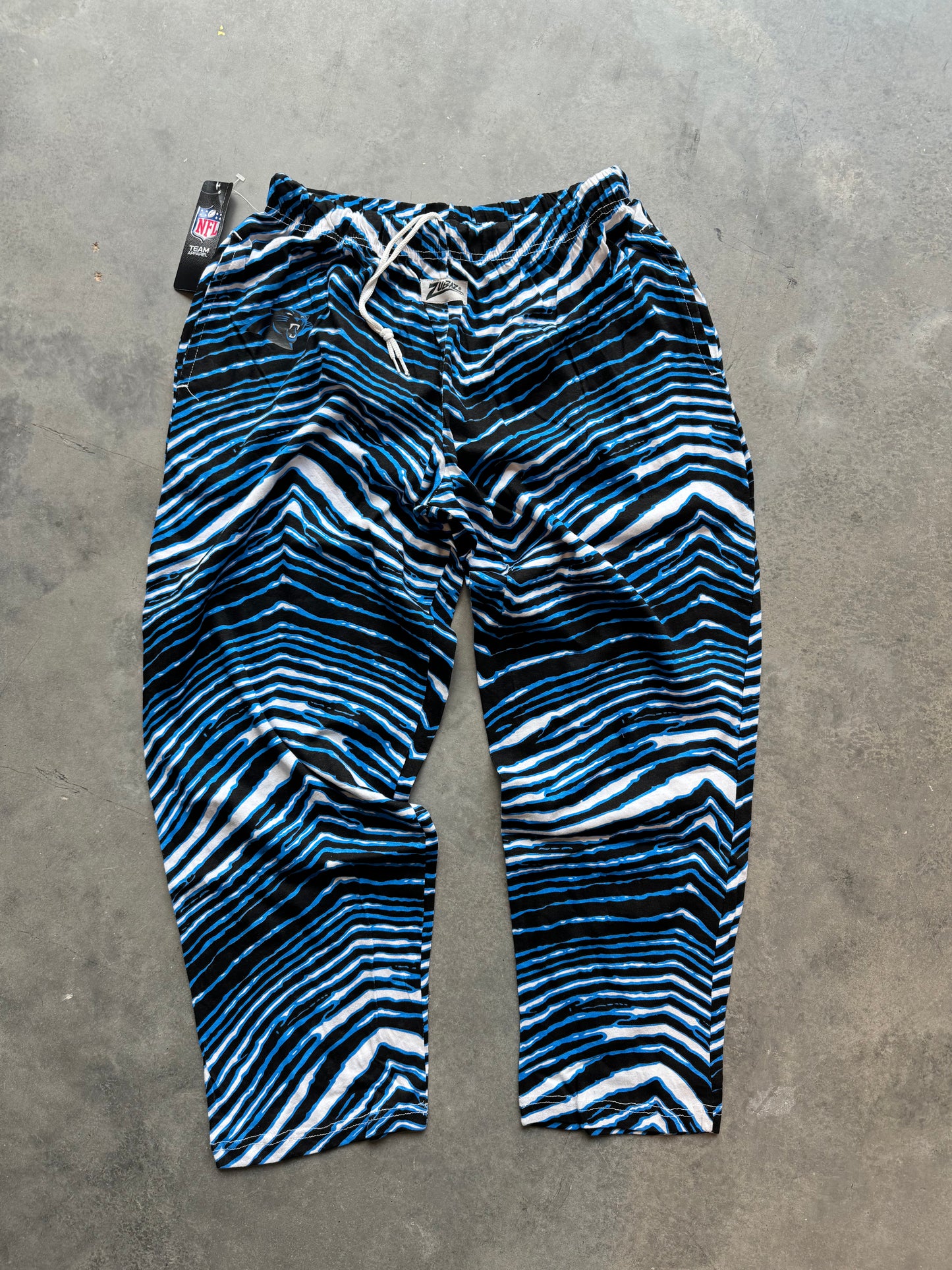 Carolina Panthers x Zubaz Printed NFL Fan Pants - Deadstock (Medium)