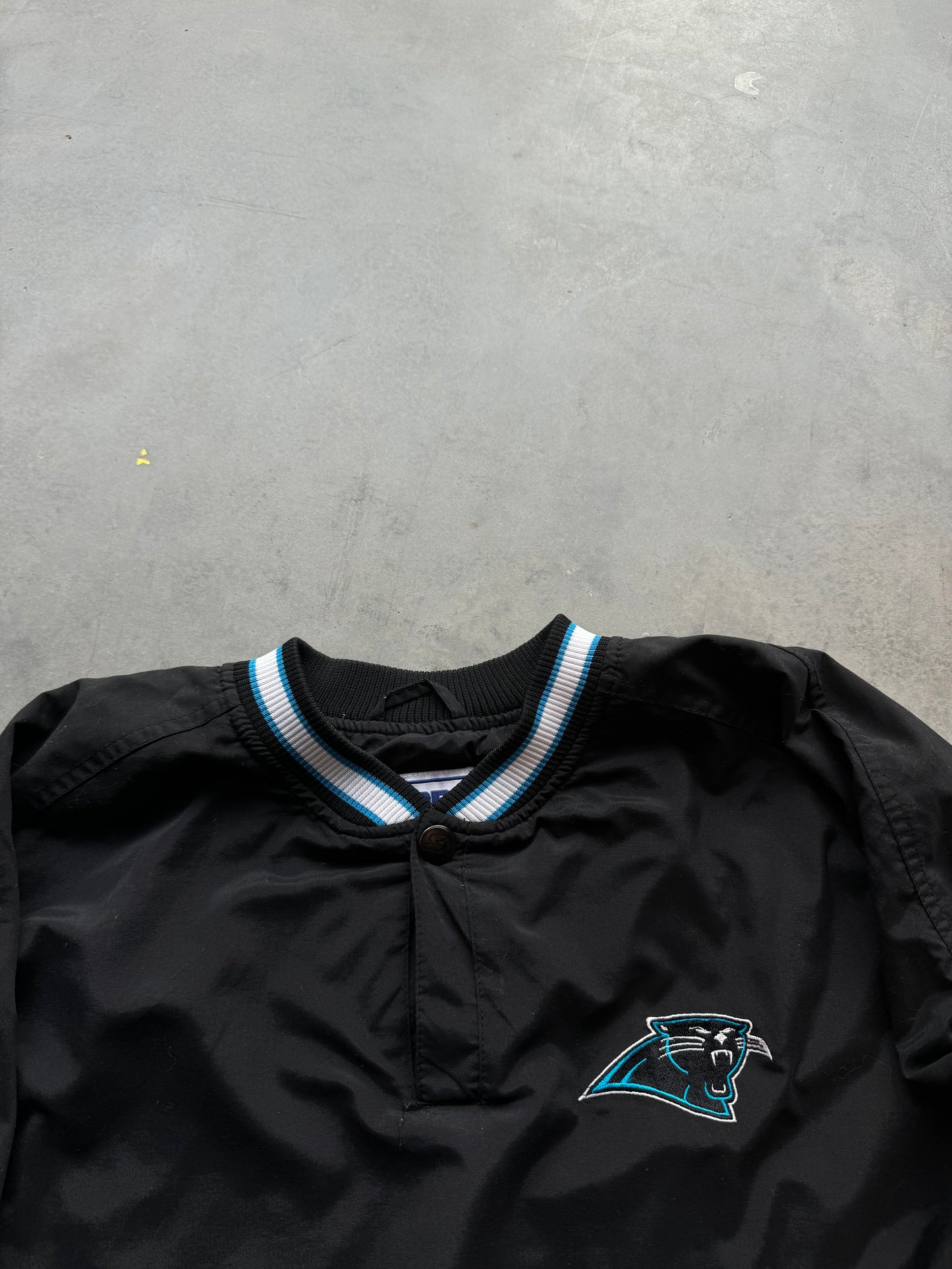 90’s Carolina Panthers Vintage Starter Big Spellout NFL Pro Line Pullover (Large)