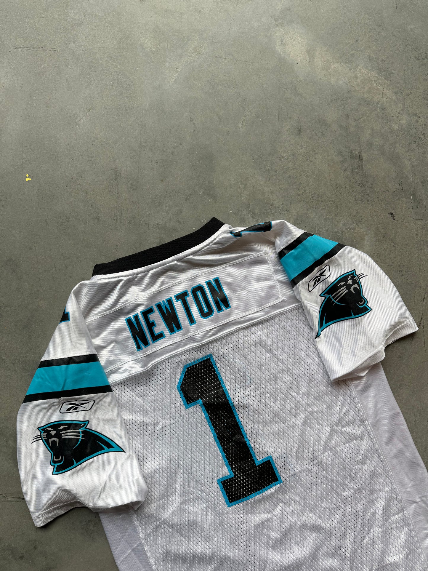 2011 Carolina Panthers Cam Newton Vintage Reebok Rookie Year NFL Jersey (Youth Large)