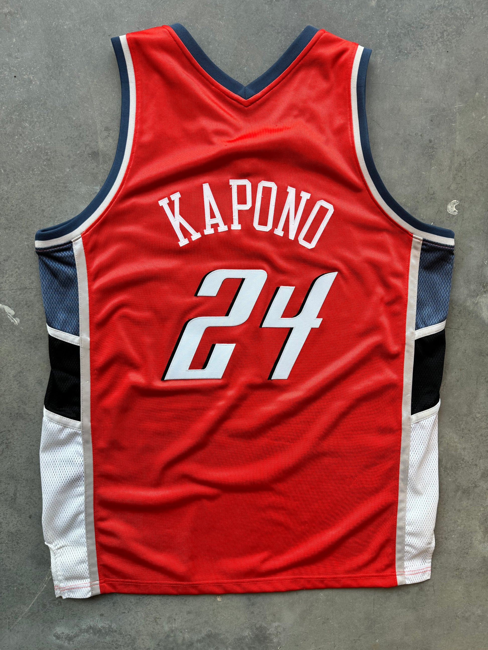 00's Charlotte Bobcats Jason Kapono Vintage Reebok Orange Dazzle