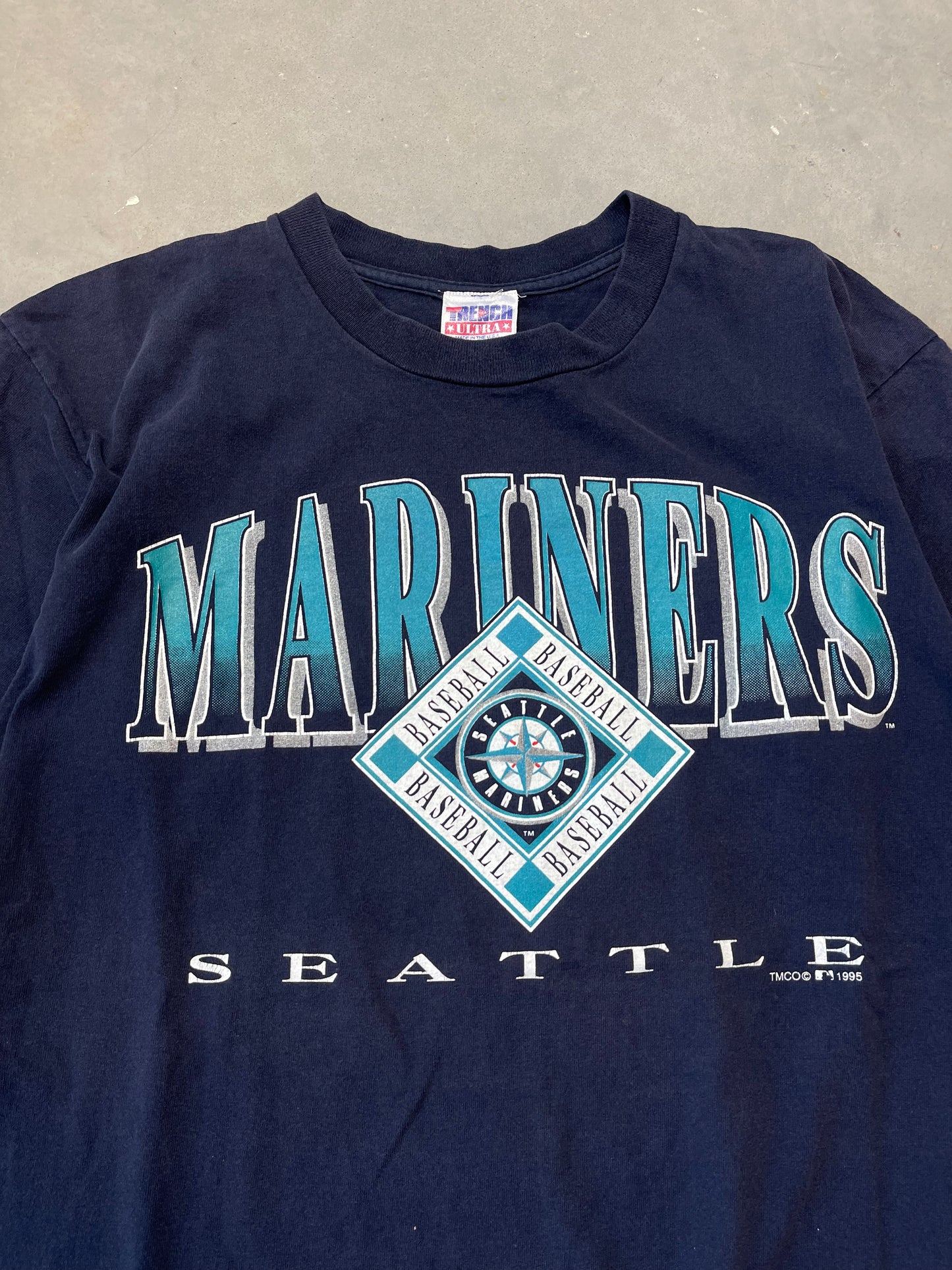 1995 Seattle Mariners Vintage MLB Tee (Large)