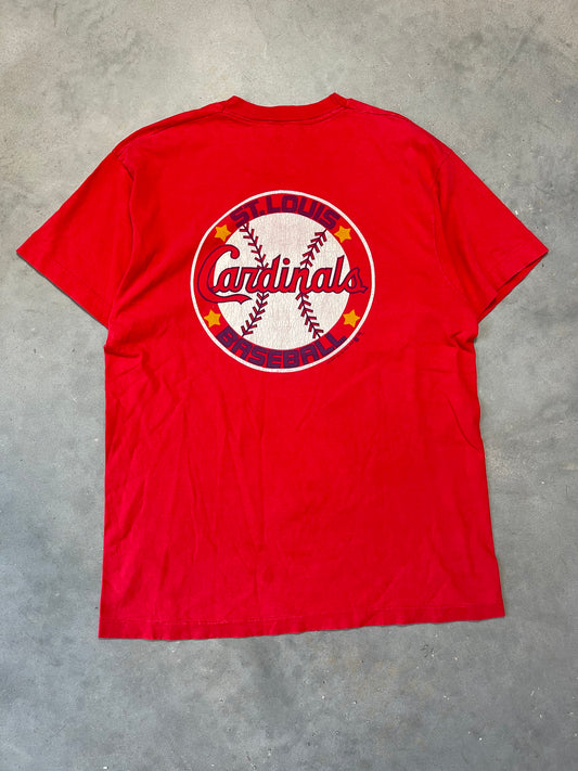 1989 St.Louis Cardinals Baseball Logo Vintage MLB Tee (XL)