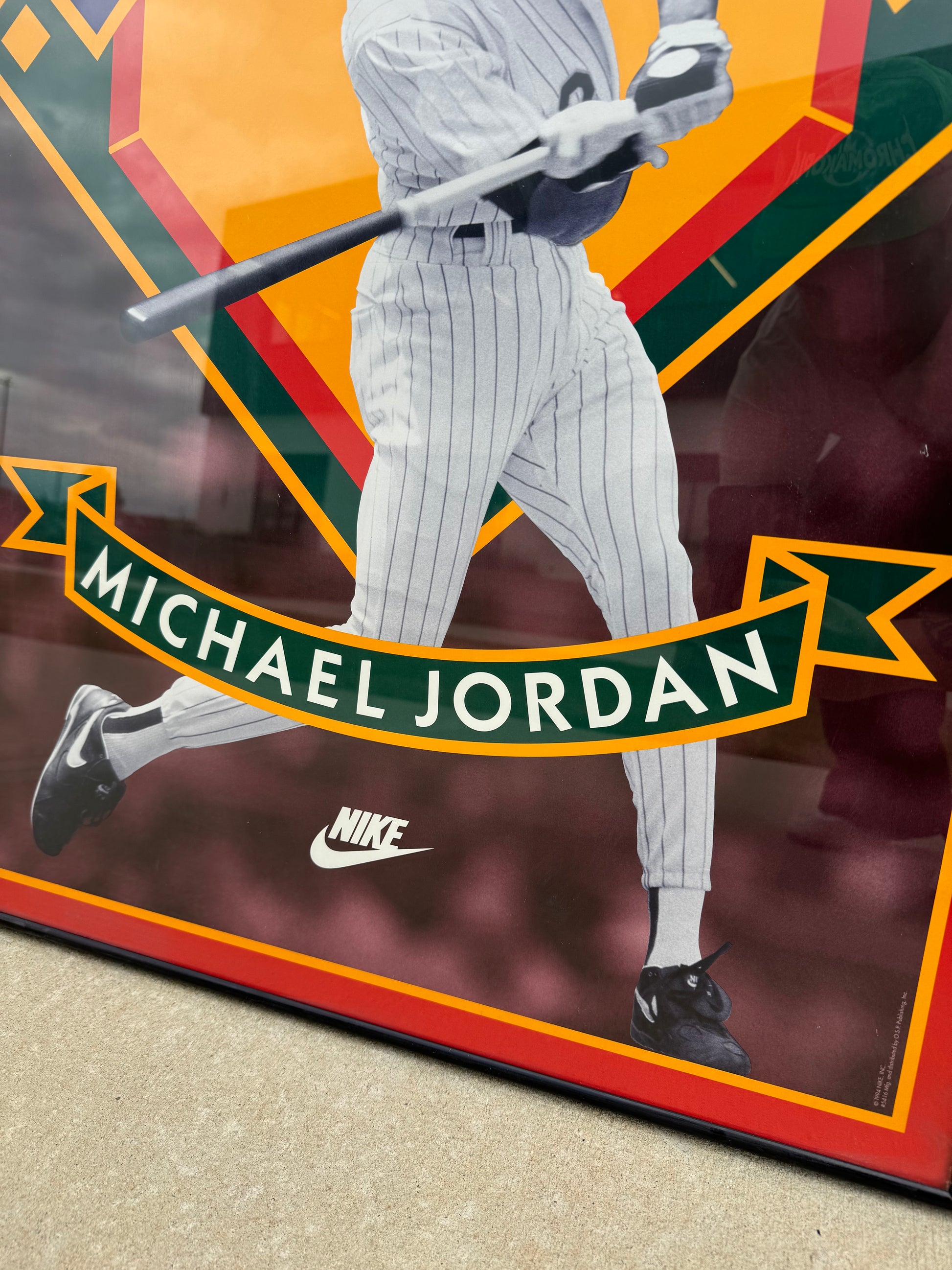 1994 Nike Air Michael Jordan Chicago White Sox Play Ball