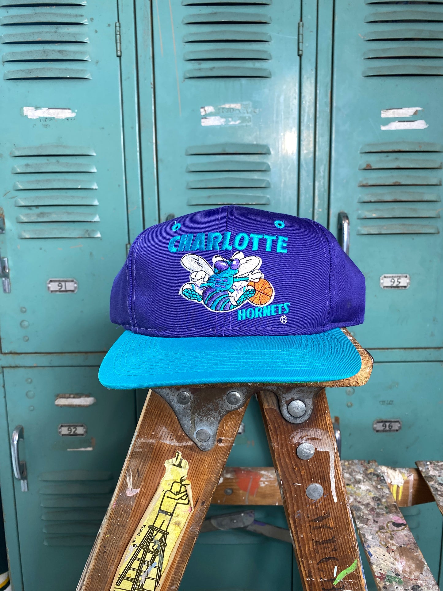 90s Charlotte Hornets Embroidered Deadstock Hat (OSFA)