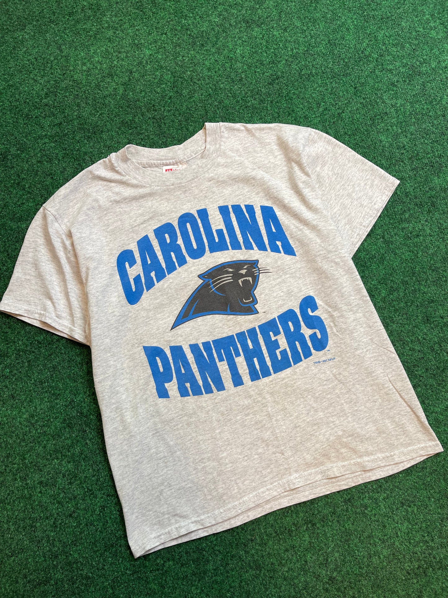 1997 Carolina Panthers Vintage NFL Tee (XS)