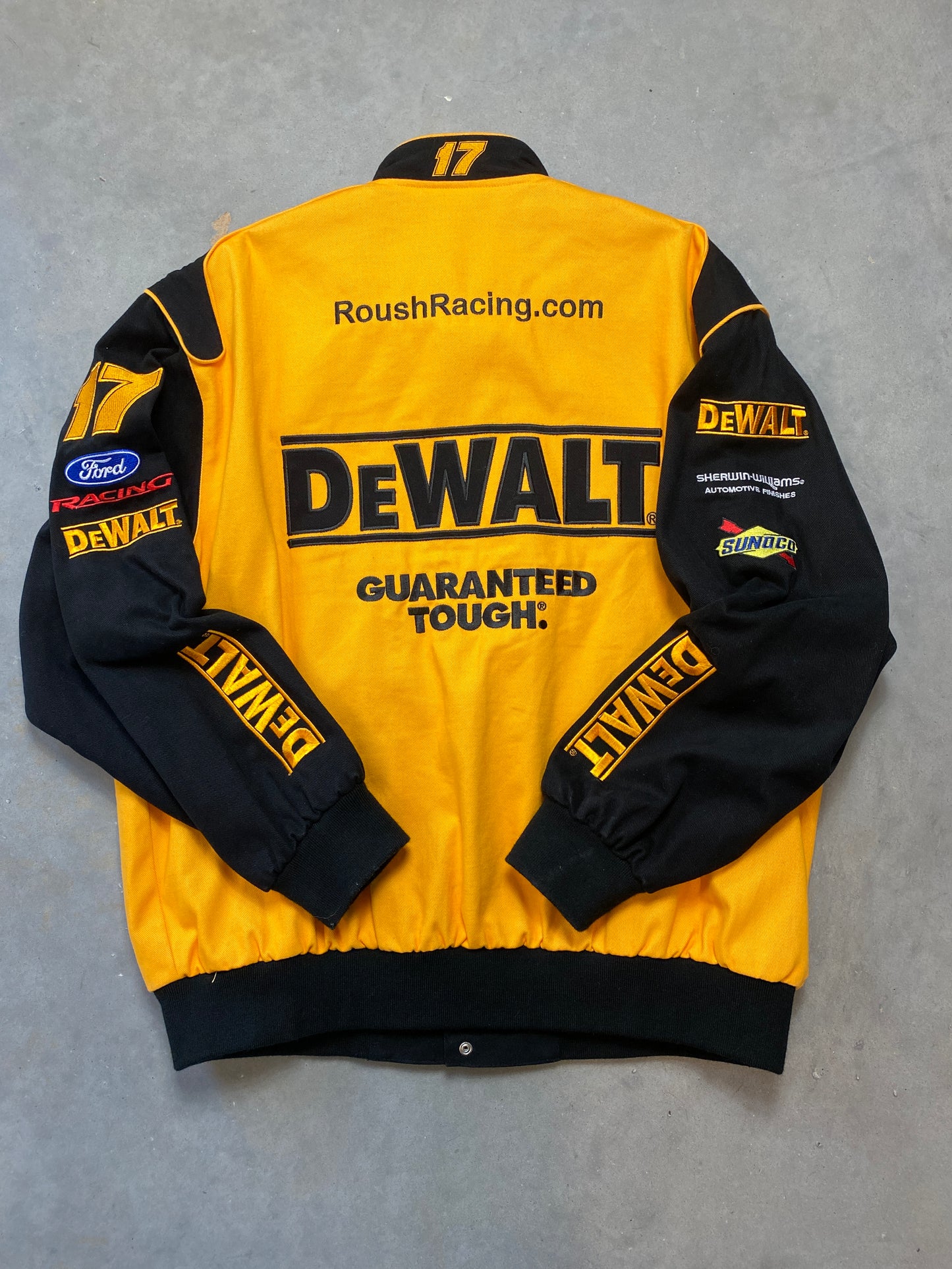 00s Matt Kenseth DeWalt Jeff Hamilton NASCAR Racing Jacket (XXL)