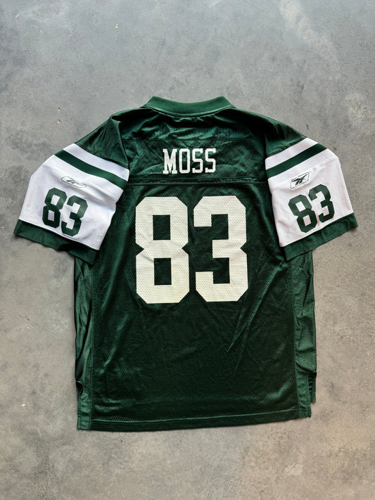 00’s New York Jets Santana Moss Vintage Reebok NFL Jersey (Large)