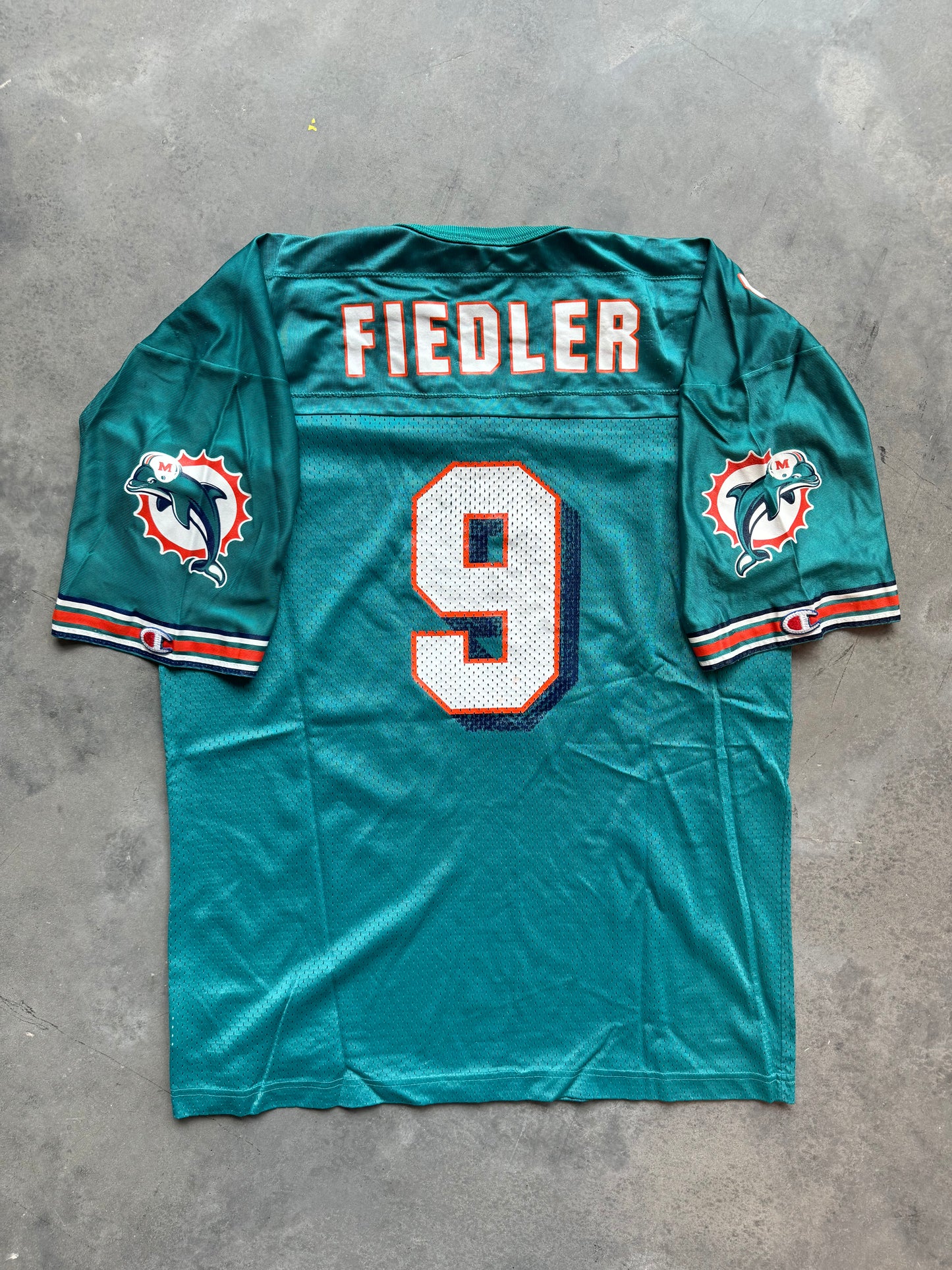 2000 Miami Dolphins Jay Fielder Vintage Champion NFL Jersey (40/Medium)