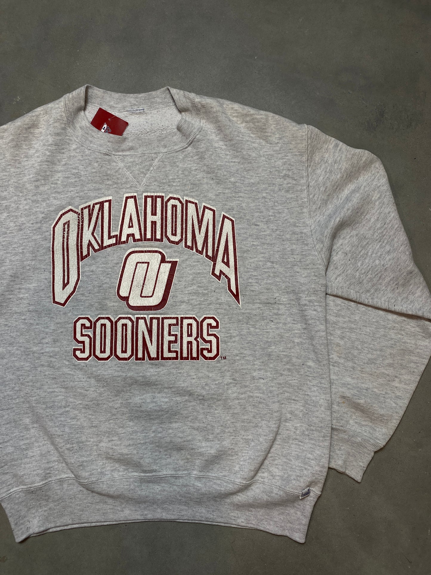 90’s Oklahoma Sooners Vintage College Crewneck (Medium)