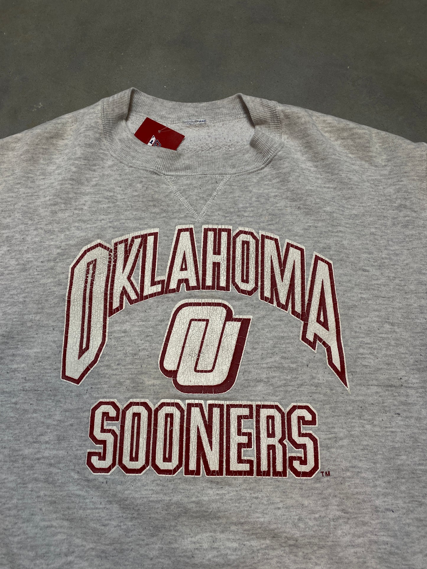 90’s Oklahoma Sooners Vintage College Crewneck (Medium)