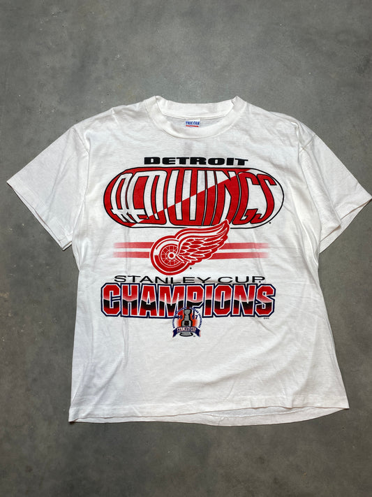1997 Detroit Red Wings Vintage Stanley Cup Finals NHL Hockey Tee (Large)