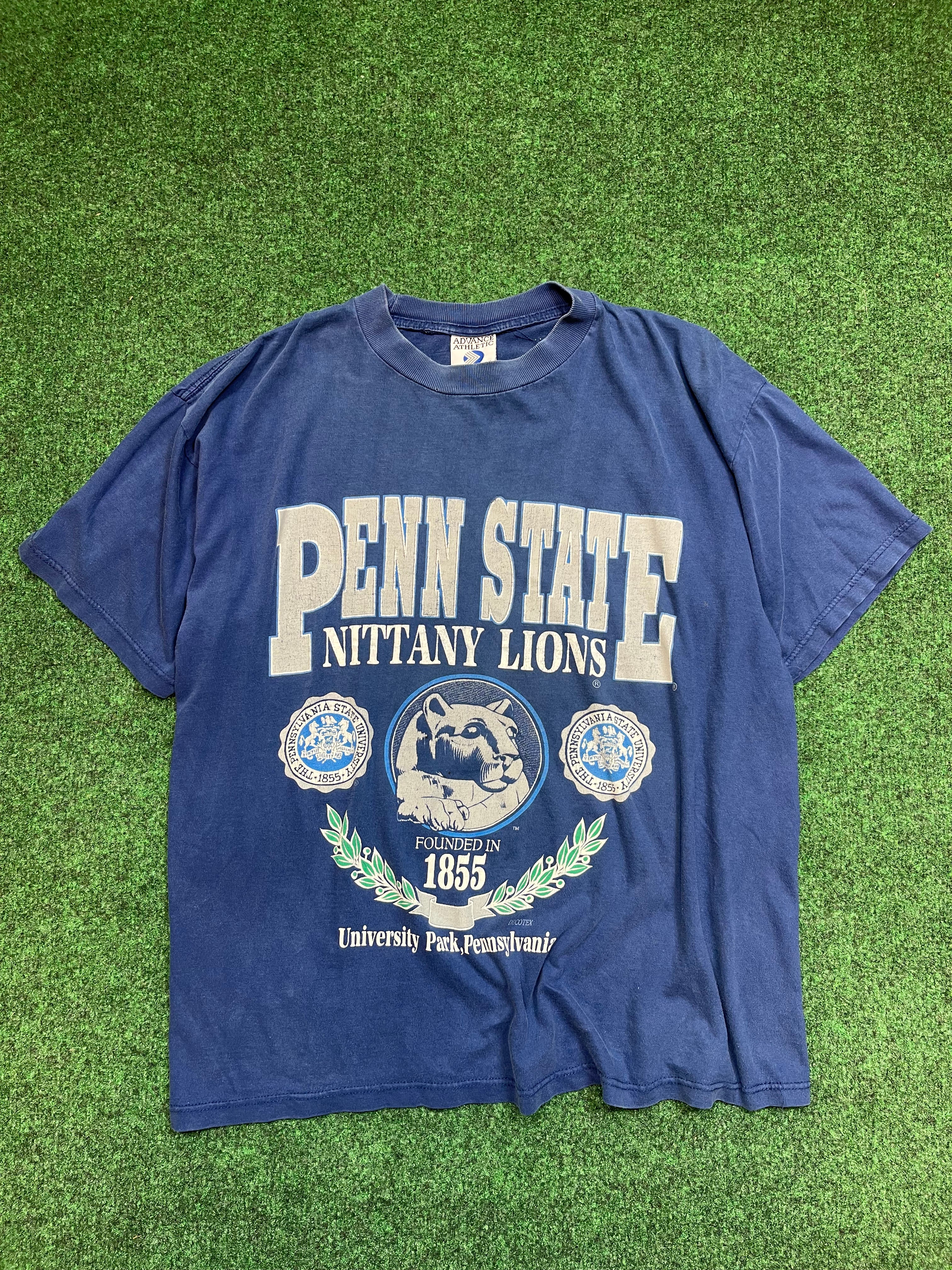90's Penn State Nittany Lions Vintage College Tee (Large) – Locker Room CLT