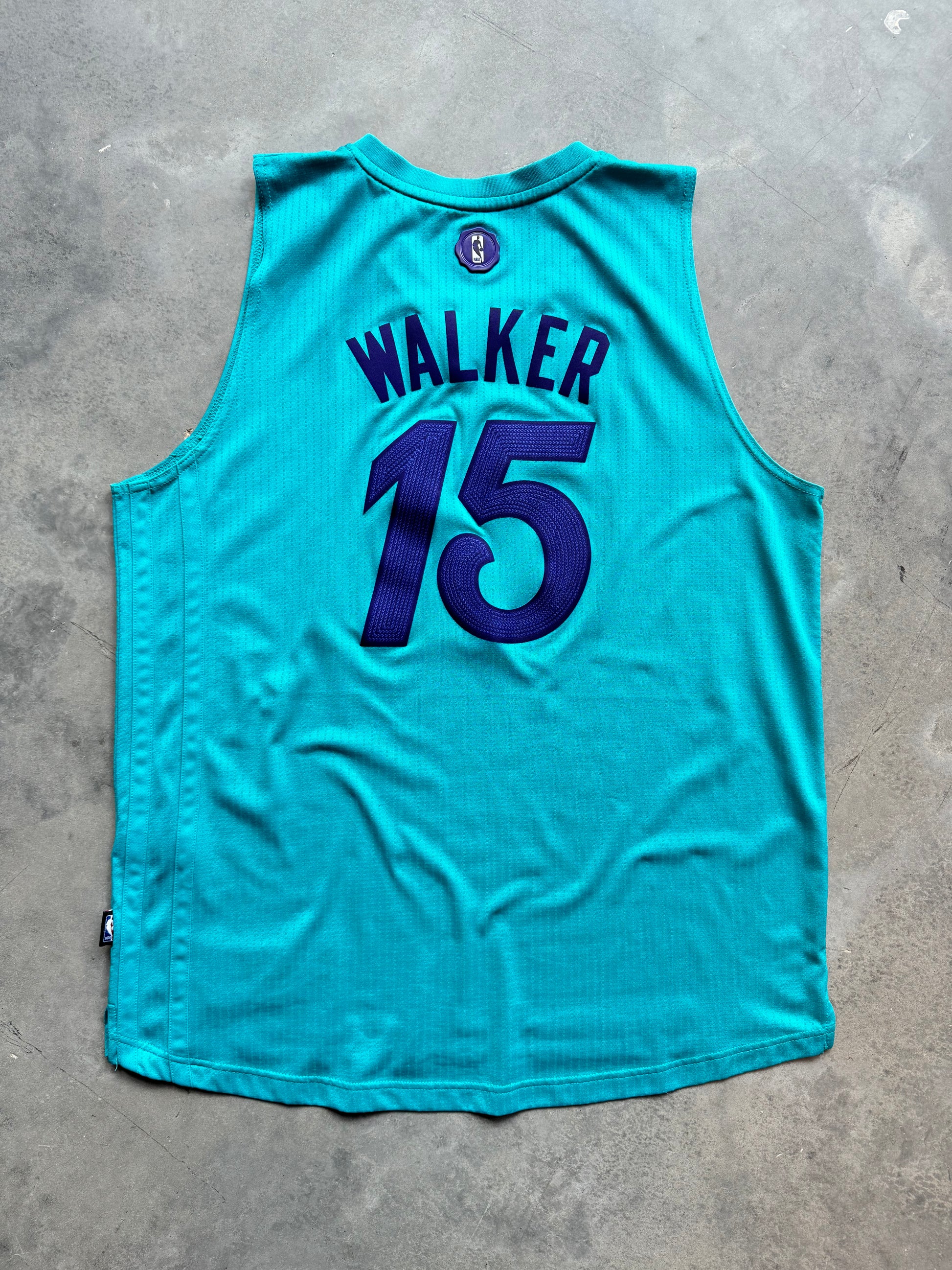 2016 Charlotte Hornets Kemba Walker Christmas Day Style Adidas Swingma Locker Room CLT