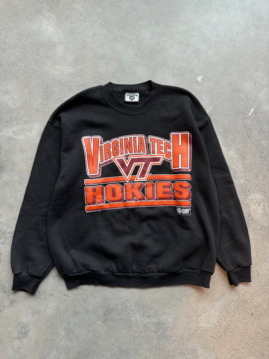 90’s Virginia Tech Hokies Vintage Lee Sport College Crewneck (Large)