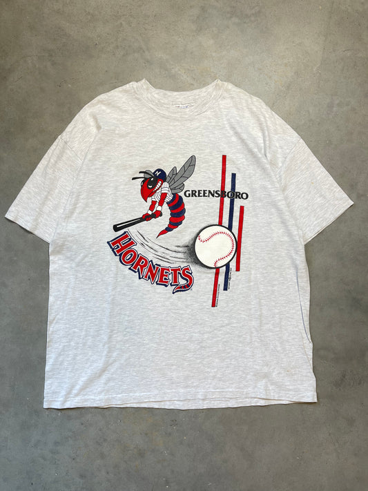 1992 Greensboro Hornets Vintage MiLB Defunked Team Tee (XXL)