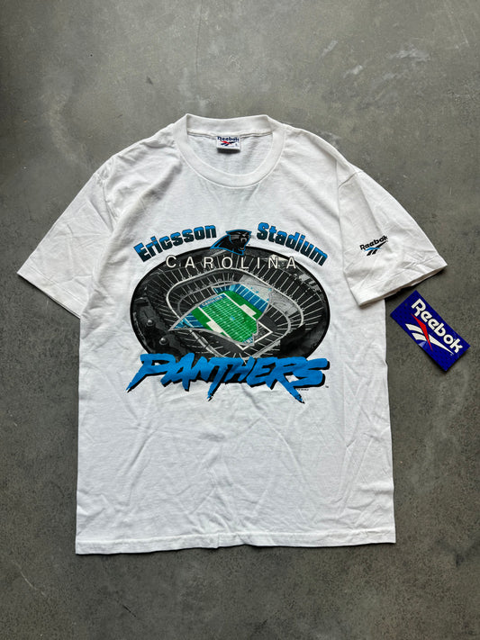 1996 Carolina Panthers Vintage Reebok Ericsson Stadium Tee - Deadstock (Large)