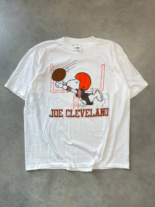 90’s Cleveland Browns Vintage Snoopy NFL Tee (Large)