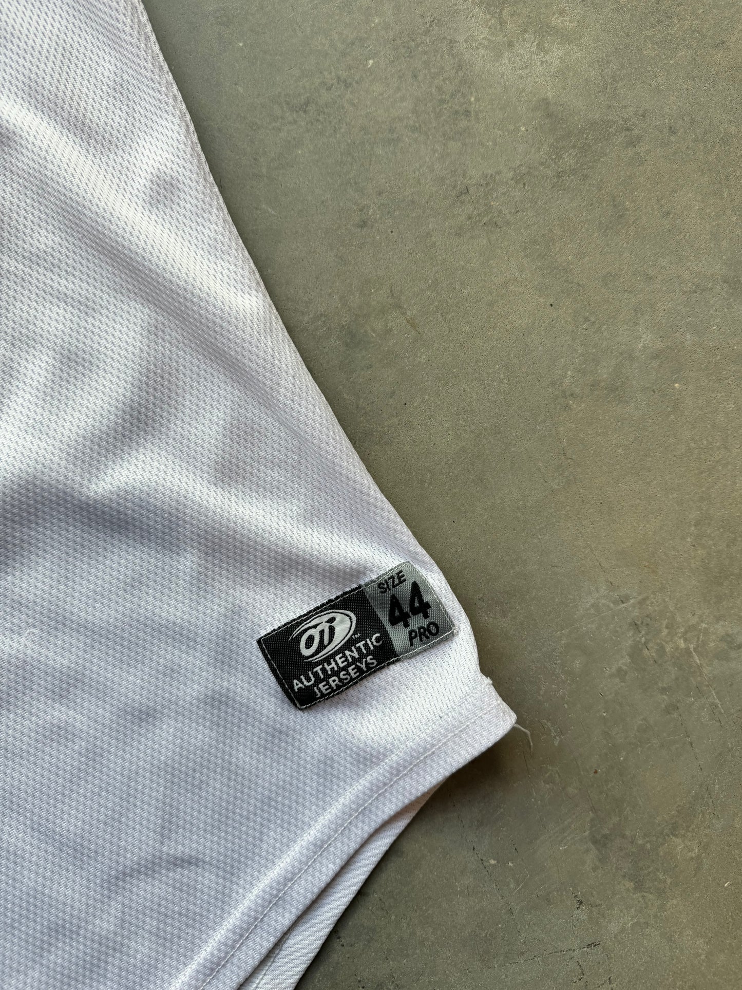 2023/2024 Durham Bulls Ronny Simon White Game Worn MiLB Minor League Baseball Jersey (44/Large)