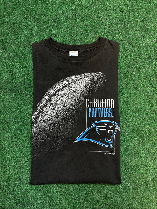 1993 Carolina Panthers Vintage Salem Sportswear Vintage NFL Tee (Large)