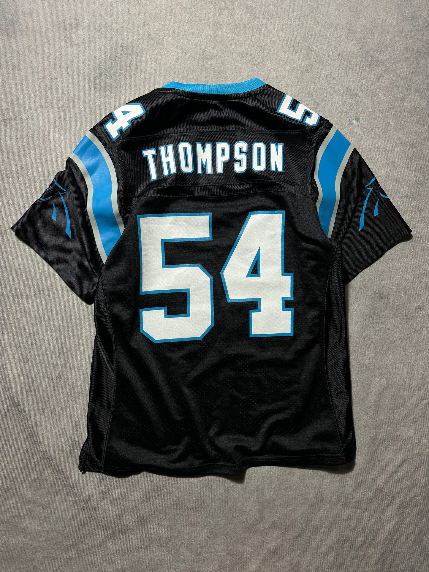 2010’s Carolina Panthers Shaq Thompson Black NFL Jersey (Women’s Medium)