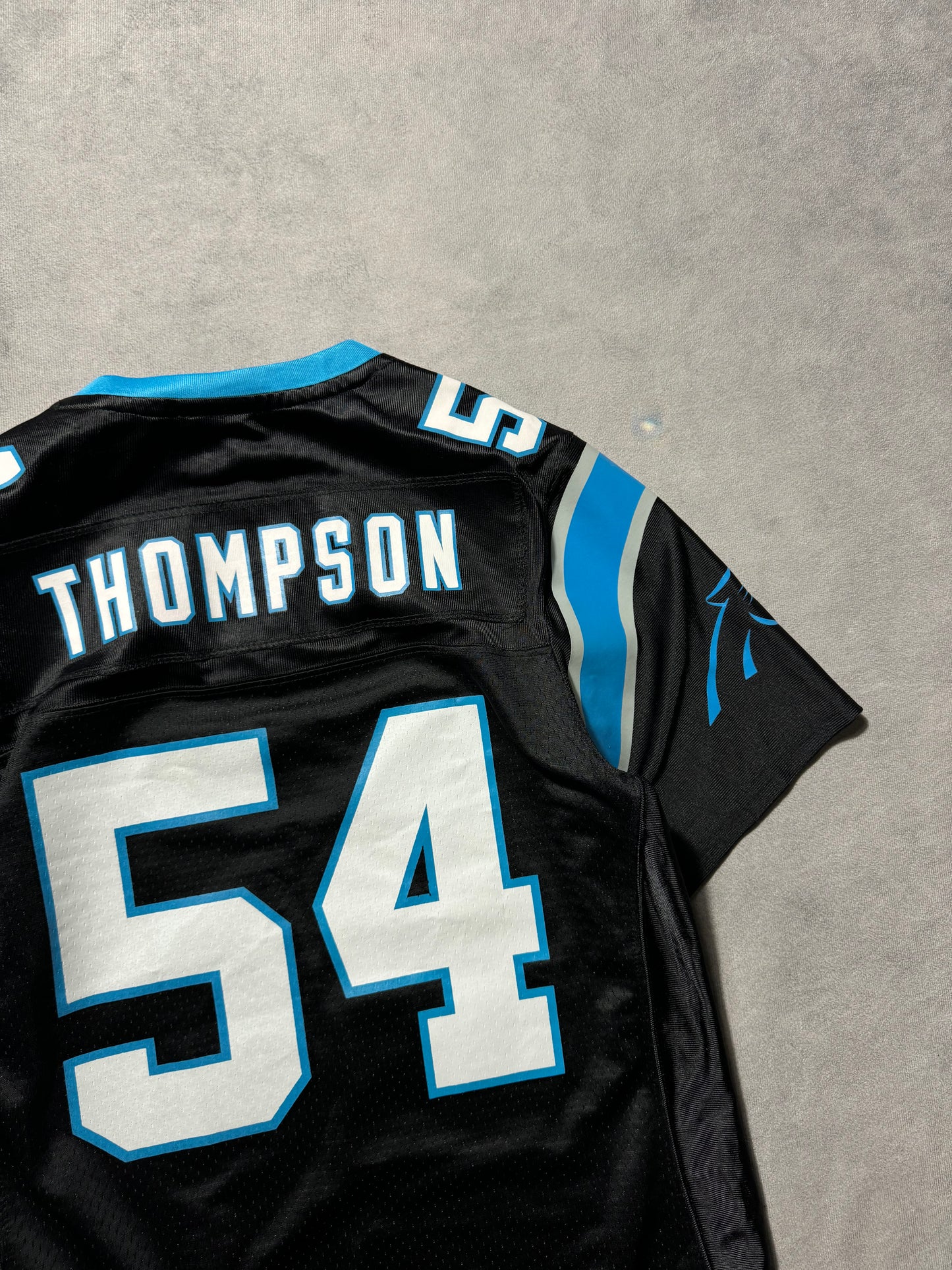 2010’s Carolina Panthers Shaq Thompson Black NFL Jersey (Women’s Medium)
